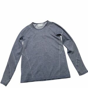 Athleta women’s Gray Long Sleeve athletic top